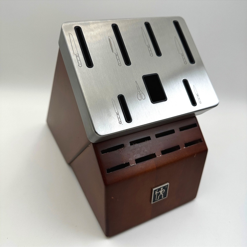 Zwilling JA Henckels 15 Slot Self Sharpening Knife Block Replacement Stainless